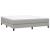 Cadru de pat box spring, gri deschis, 160x200 cm, textil GartenMobel Dekor