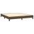 Cadru de pat box spring, maro închis, 160x200 cm, textil GartenMobel Dekor