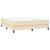 Cadru de pat box spring, crem, 160x200 cm, textil GartenMobel Dekor