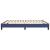 Cadru de pat box spring, albastru, 160x200 cm, textil GartenMobel Dekor