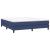 Cadru de pat box spring, albastru, 160x200 cm, textil GartenMobel Dekor