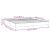 Cadru de pat box spring, gri deschis, 180x200 cm, textil GartenMobel Dekor