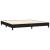 Cadru de pat box spring, negru, 200x200 cm, textil GartenMobel Dekor