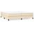 Cadru de pat box spring, crem, 200x200 cm, textil GartenMobel Dekor