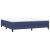Cadru de pat box spring, albastru, 200x200 cm, textil GartenMobel Dekor