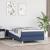 Cadru de pat box spring, albastru, 80x200 cm, textil GartenMobel Dekor