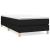 Cadru de pat box spring, negru, 90x190 cm, textil GartenMobel Dekor