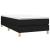 Cadru de pat box spring, negru, 90x190 cm, textil GartenMobel Dekor