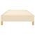 Cadru de pat box spring, crem, 90x190 cm, textil GartenMobel Dekor