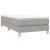Cadru de pat box spring, gri deschis, 90x200 cm, textil GartenMobel Dekor