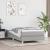 Cadru de pat box spring, gri deschis, 90x200 cm, textil GartenMobel Dekor