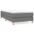 Cadru de pat box spring, gri închis, 90x200 cm, textil GartenMobel Dekor