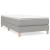 Cadru de pat box spring, gri deschis, 100x200 cm, textil GartenMobel Dekor