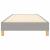 Cadru de pat box spring, gri deschis, 100x200 cm, textil GartenMobel Dekor