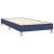 Cadru de pat box spring, albastru, 100x200 cm, textil GartenMobel Dekor