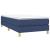 Cadru de pat box spring, albastru, 100x200 cm, textil GartenMobel Dekor