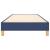 Cadru de pat box spring, albastru, 100x200 cm, textil GartenMobel Dekor