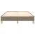 Cadru de pat box spring, gri taupe, 120x200 cm, textil GartenMobel Dekor