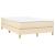 Cadru de pat box spring, crem, 120x200 cm, textil GartenMobel Dekor