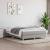 Cadru de pat box spring, gri deschis, 140x190 cm, textil GartenMobel Dekor