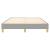 Cadru de pat box spring, gri deschis, 140x190 cm, textil GartenMobel Dekor