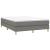 Cadru de pat box spring, gri închis, 140x190 cm, textil GartenMobel Dekor