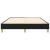 Cadru de pat box spring, negru, 140x190 cm, textil GartenMobel Dekor