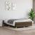 Cadru de pat box spring, maro închis, 140x190 cm, textil GartenMobel Dekor