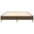 Cadru de pat box spring, maro închis, 140x190 cm, textil GartenMobel Dekor