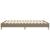 Cadru de pat box spring, gri taupe, 140x190 cm, textil GartenMobel Dekor