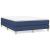 Cadru de pat box spring, albastru, 140x190 cm, textil GartenMobel Dekor