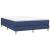 Cadru de pat box spring, albastru, 140x190 cm, textil GartenMobel Dekor