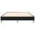 Cadru de pat box spring, negru, 140x200 cm, textil GartenMobel Dekor