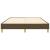 Cadru de pat box spring, maro închis, 140x200 cm, textil GartenMobel Dekor
