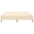 Cadru de pat box spring, crem, 140x200 cm, textil GartenMobel Dekor