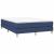 Cadru de pat box spring, albastru, 140x200 cm, textil GartenMobel Dekor