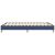 Cadru de pat box spring, albastru, 140x200 cm, textil GartenMobel Dekor