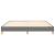 Cadru de pat box spring, gri închis, 160x200 cm, textil GartenMobel Dekor