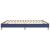 Cadru de pat box spring, albastru, 160x200 cm, textil GartenMobel Dekor