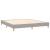Cadru de pat box spring, gri deschis, 180x200 cm, textil GartenMobel Dekor