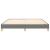 Cadru de pat box spring, gri închis, 180x200 cm, textil GartenMobel Dekor