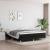 Cadru de pat box spring, negru, 180x200 cm, textil GartenMobel Dekor
