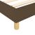 Cadru de pat box spring, maro închis, 180x200 cm, textil GartenMobel Dekor