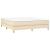 Cadru de pat box spring, crem, 180x200 cm, textil GartenMobel Dekor
