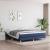 Cadru de pat box spring, albastru, 180x200 cm, textil GartenMobel Dekor