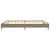 Cadru de pat box spring, gri taupe, 200x200 cm, textil GartenMobel Dekor