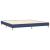 Cadru de pat box spring, albastru, 200x200 cm, textil GartenMobel Dekor