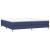 Cadru de pat box spring, albastru, 200x200 cm, textil GartenMobel Dekor