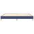 Cadru de pat box spring, albastru, 200x200 cm, textil GartenMobel Dekor