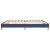 Cadru de pat box spring, albastru, 200x200 cm, textil GartenMobel Dekor